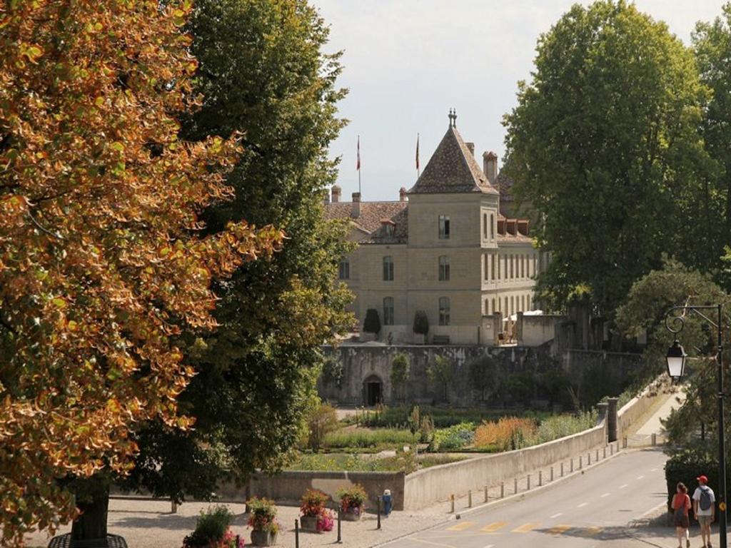 Auberge De Prangins Bagian luar foto
